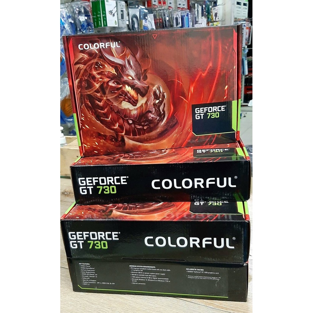 การ์ดจอ Colorful GeForce รุ่น GT730 2GB | Shopee Thailand