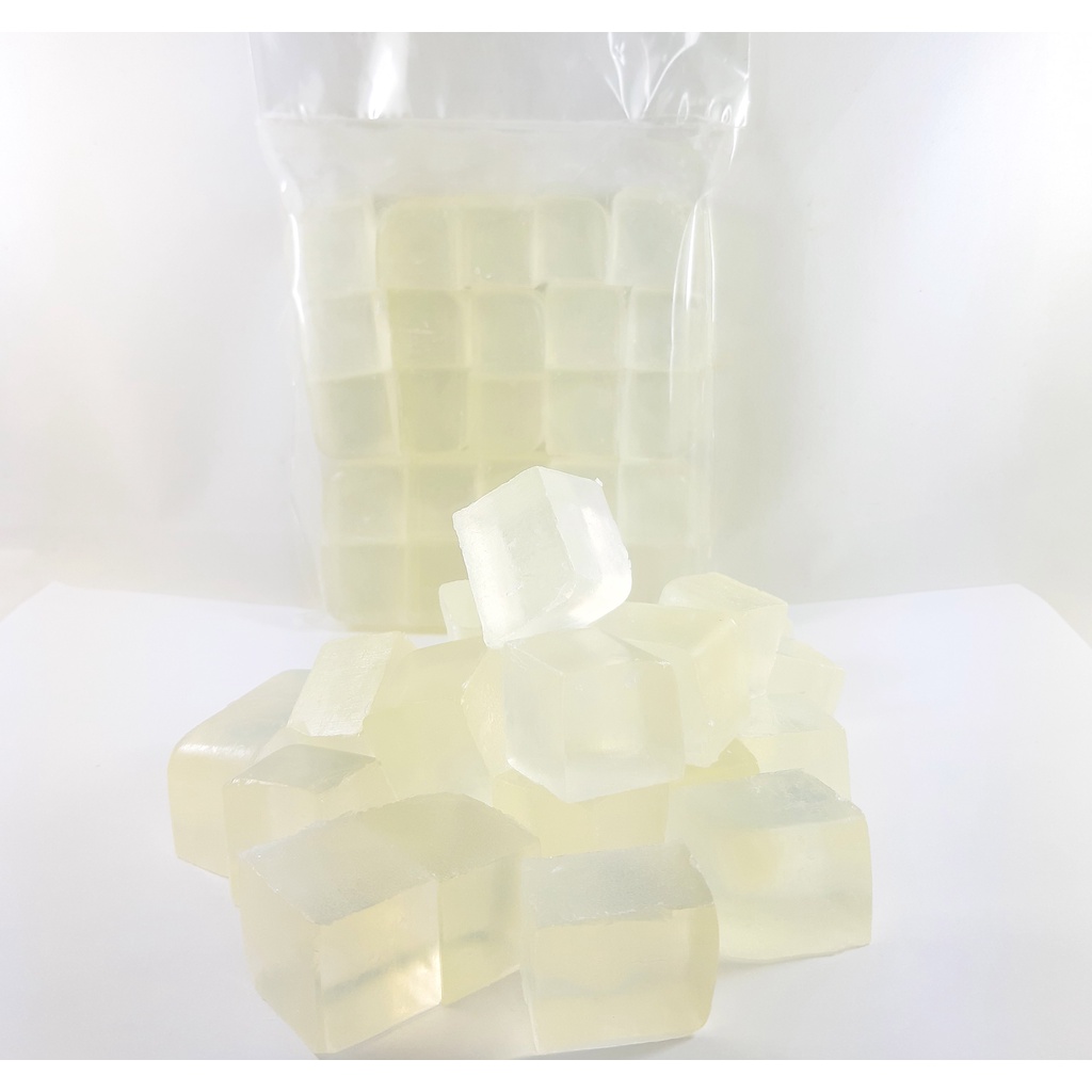 Clear Soap Base เกรดนำเข้า เบสสบู่ใส มีความใสมาก กลีเซอรีนสูง ฟองเยอะ ...