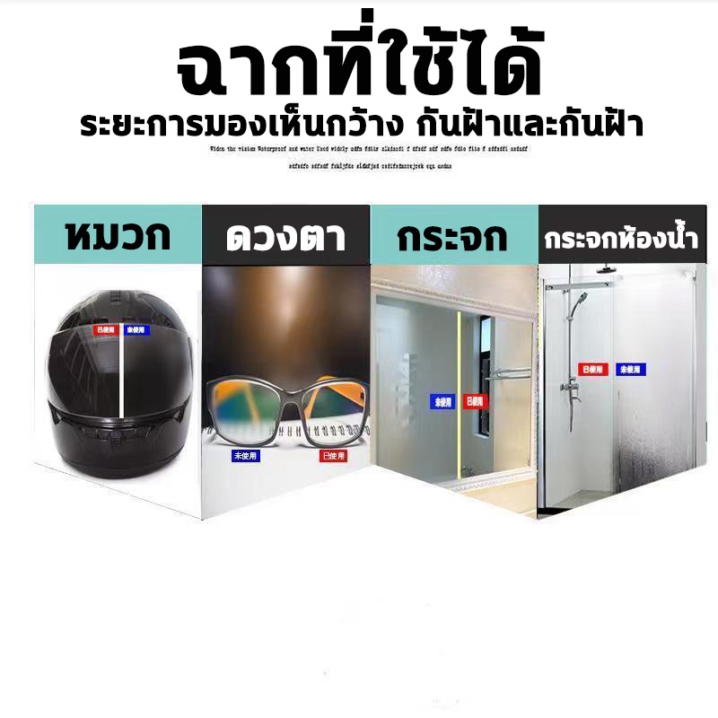 น้ำยาเคลือบกระจก-น้ํายาเคลือบกระจกรถยนต์-กันน้ำและกันฝ้า2ชิ้น-420ml-มุมมองที่ชัดเจน-สูตรน้ำปราศจากฟิล์มม-น้ำยาขัดกระจก