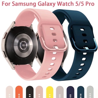 สายนาฬิกาข้อมือ สไตล์สปอร์ต สําหรับ Samsung Galaxy Watch 4 6classic 5 5 Pro 44 มม. 40 มม. 45 มม. 43 มม. 47 มม. Samsung Galaxy Watch 4 46 มม. 42 มม.