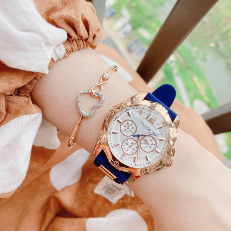 สด-ผ่อน-นาฬิกา-สายยาง-หน้าปัด-36-มม-w0325l8-analog-white-dial-womens-watch