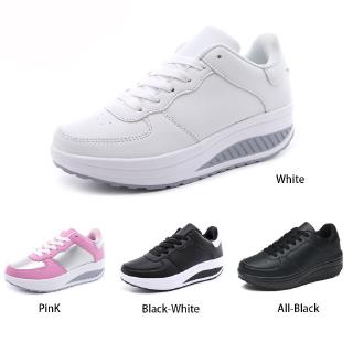สินค้า Yogo รองเท้าผ้าใบลำลอง สีขาว สีดำ ไซซ์ 35-43
