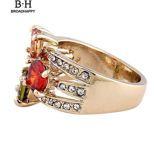 broadhappy-ผู้หญิงหรูหรา-cubic-zirconia-คริสตัล-9k-แหวนชุบทองค็อกเทล-แหวนเกลี้ยง