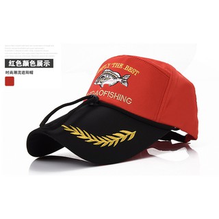 Go Fisher หมวกสำหรับตกปลานำเข้าจากต่างประเทศ สำหรับ Professional โดยตรงมีให้เลือก 2 สี