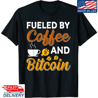 เสื้อเด็กหญิง - เติมพลังด้วยกาแฟและ Bitcoin ตลก Blockchain เสื้อยืด Crypto, เสื้อยืด Btc Hodl