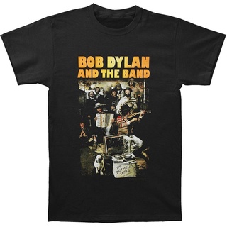 เสื้อยืดวงดนตรี『Fashion Creatative』เสื้อยืดแขนสั้น พิมพ์ลาย Bob Dylan สไตล์ฮาราจูกุ ใส่สบาย ของขวัญวันเกิด สําหรับผู้ชาย