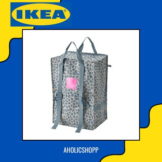 [พร้อมส่ง] IKEA (อีเกีย) - PLUGGHÄST พลุกเฮสท์ กระเป๋าช้อปปิ้ง สีฟ้า มีซิป 72 ลิตร
