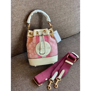 COACH DEMPSEY DRAWSTRING BUCKET 15 BAG((C5121//C5112//C5114))