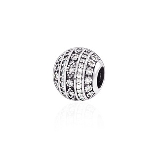 Pandora จี้ลูกปัดเงินแท้ 925 ของขวัญวันเกิด สําหรับผู้หญิง DIY p825