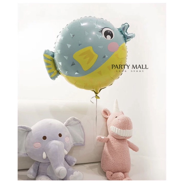 ภาพสินค้ารวมลูกโป่งสัตว์ทะเล น่ารักมากๆ พร้อมส่งในไทย จากร้าน tj_balloons บน Shopee ภาพที่ 4