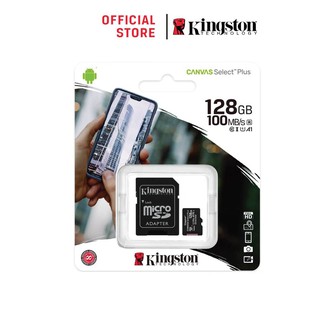 ภาพขนาดย่อของภาพหน้าปกสินค้าKingston รุ่น Canvas Select Plus Class 10 ความเร็ว 100 MB/s (Read) แบบ MicroSDHC Card + SD Adapter จากร้าน kingston_online บน Shopee ภาพที่ 2