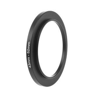 ภาพขนาดย่อของภาพหน้าปกสินค้าiwo 43mm To 52mm Metal Step Up Rings Lens Adapter Filter Camera Tool Accessories New จากร้าน iwonaa.th บน Shopee