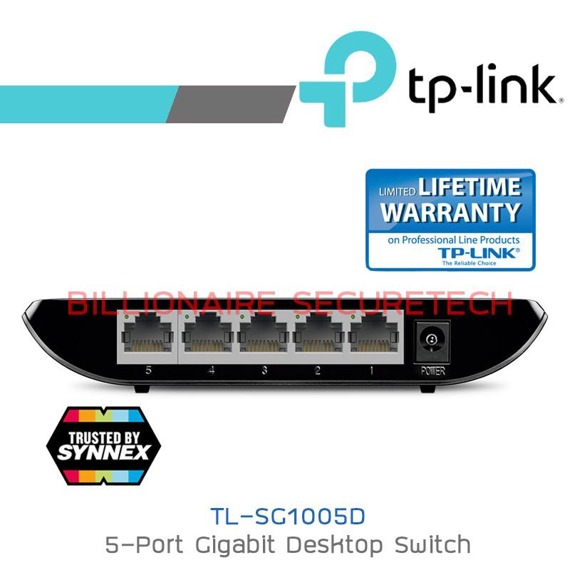 tp-link-tl-sg1005d-5-port-gigabit-desktop-switch-ประกัน-synnex