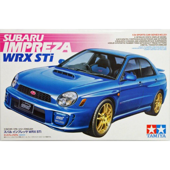 tamiya-1-24-subaru-impreza-wrx-sti-โมเดลรถยนต์-model-dreamcraft