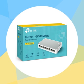 สวิชฮับเพิ่มพอร์ต LAN Switching Hub TP-LINK (TL-SF1008D) 8 Port (7")