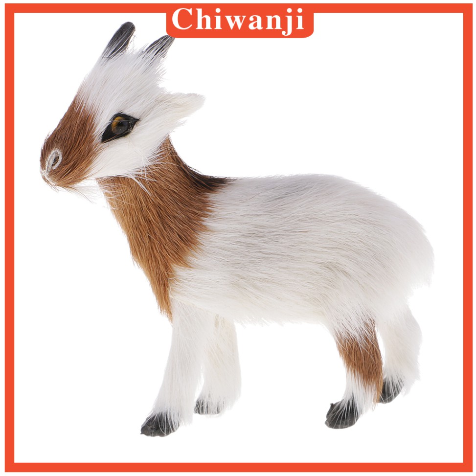 chiwanji-ตุ๊กตาแพะจําลองขนาด-4-นิ้ว
