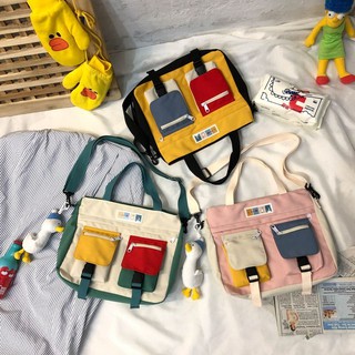 baglover🌻กระเป๋าน้องเป็ด Quack Quack cross bag มี3สี แถมพวงกุญแจน้องเป็ด