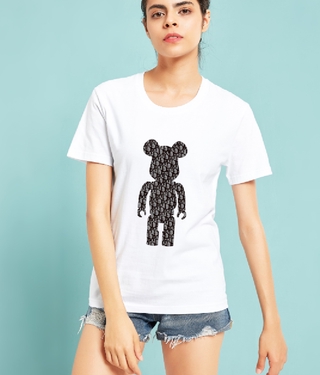 Di-Or เสื้อยืดลําลองสําหรับ Unisex ผ้าฝ้ายแขนสั้นทรงหลวมเหมาะกับการเล่นกีฬา