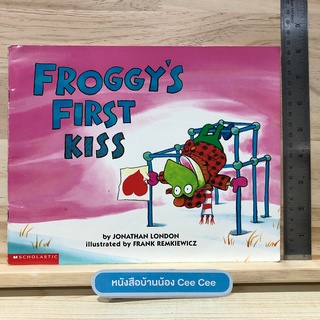 หนังสือนิทานภาษาอังกฤษ ปกอ่อน Froggys First Kiss