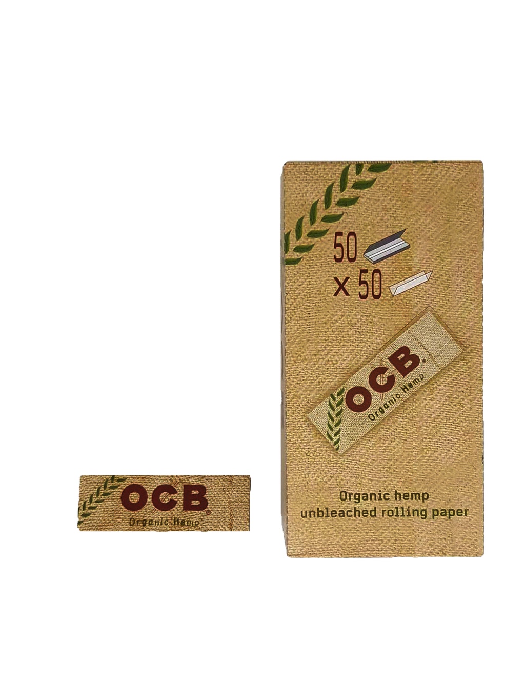 กระดาษม้วน OCB Slim Organic Hemp Small Size (ไซส์เล็ก) จำนวน 1 ชิ้น ...