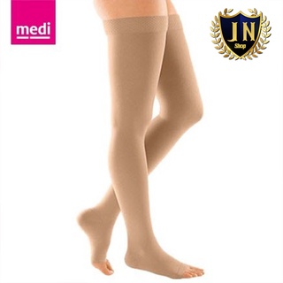 สินค้า Medi ถุงน่องป้องกันเส้นเลือดขอด Duomed โคนขา (silicone) สีเนื้อ Class 2 แรงกด 23-32 mmHg  เปิดปลายเท้า และ ปิดปลายเท้า