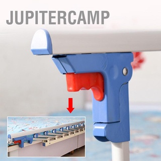 Jupitercamp รางป้องกันรางเตียง แบบพับได้ 5 เกียร์ สําหรับผู้ป่วยพยาบาล