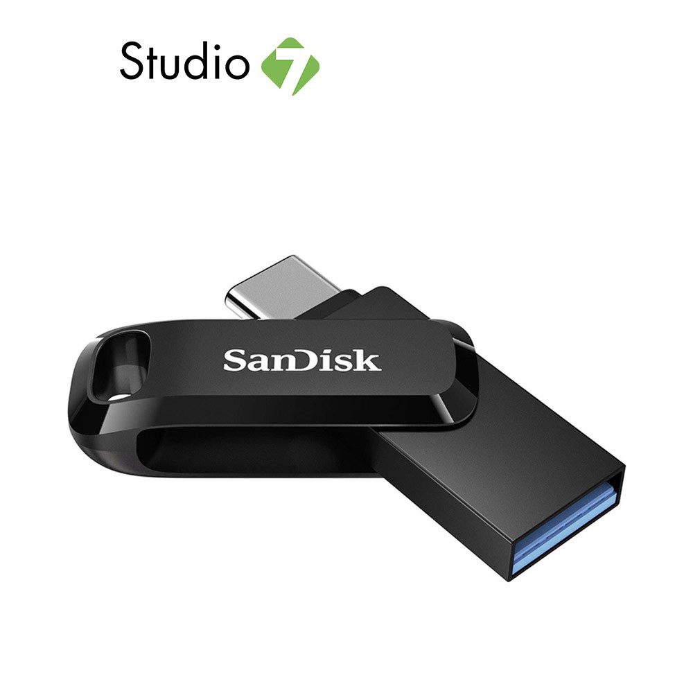 ภาพหน้าปกสินค้าSanDisk Ultra Dual Drive Go USB Type-C 128GB (SDDDC3-128G-G46) แฟลชไดร์ฟ by Studio7