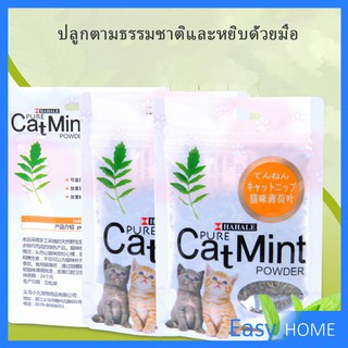 สินค้า ผงแคทนิป & ผงมาทาทาบิ ซองซิบ \"พลาสติก\"  ของแท้ 100% สำหรับโรยปลาแคทนิป  5g (พร้อมส่ง) Catnip