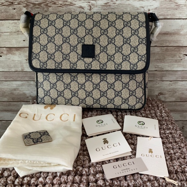GUCCI crossbody messenger bag mens ของแท้ 100 Shopee Thailand