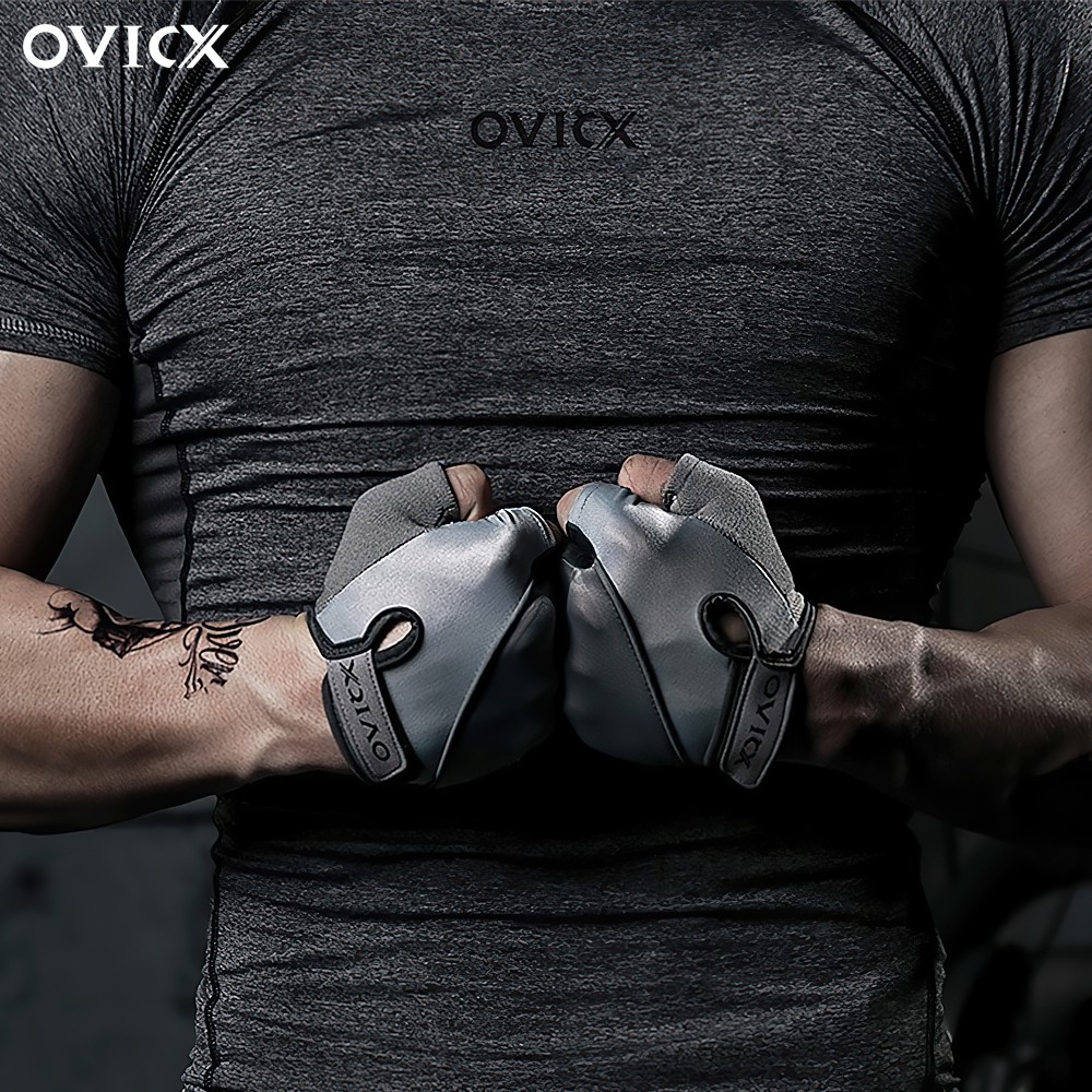 ภาพสินค้าOVICX ถุงมือฟิตเนส Fitness Gloves gym ถุงมือออกกำลังกาย ยกน้ำหนัก เบา ระบายอากาศได้ กันลื่น สำหรับผู้ชายผู้หญิง จากร้าน ovicx_official บน Shopee ภาพที่ 3
