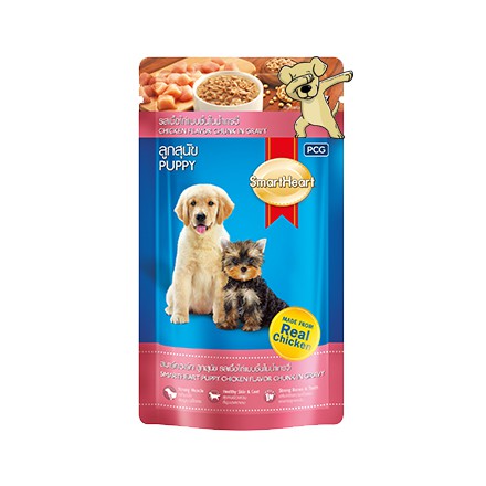 ภาพหน้าปกสินค้าสมาร์ท ฮาร์ท อาหารเปียกสุนัข ขนาด 130 กรัม จากร้าน cheaper.petshop บน Shopee