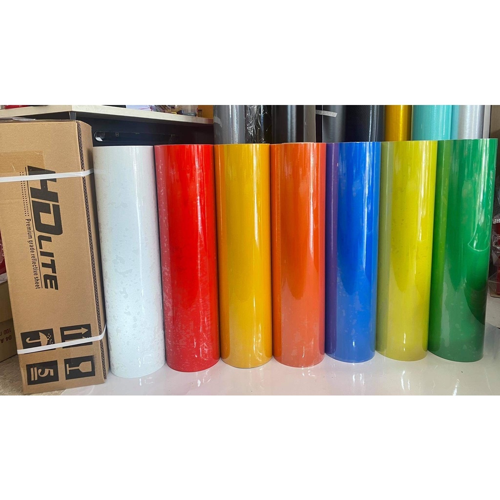 สติ๊กเกอร์สะท้อนแสง Premium Grade reflective sheet ยี่ห้อ HDLITE ตัด ...