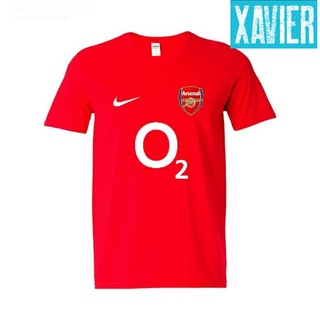 เสื้อยืดผ้าฝ้ายพิมพ์ลายคลาสสิก เสื้อยืด พิมพ์ลาย 30S Distro NiKE ARSENAL HOME RETRO O2 สไตล์อินโดนีเซีย สําหรับผู้ชาย แล