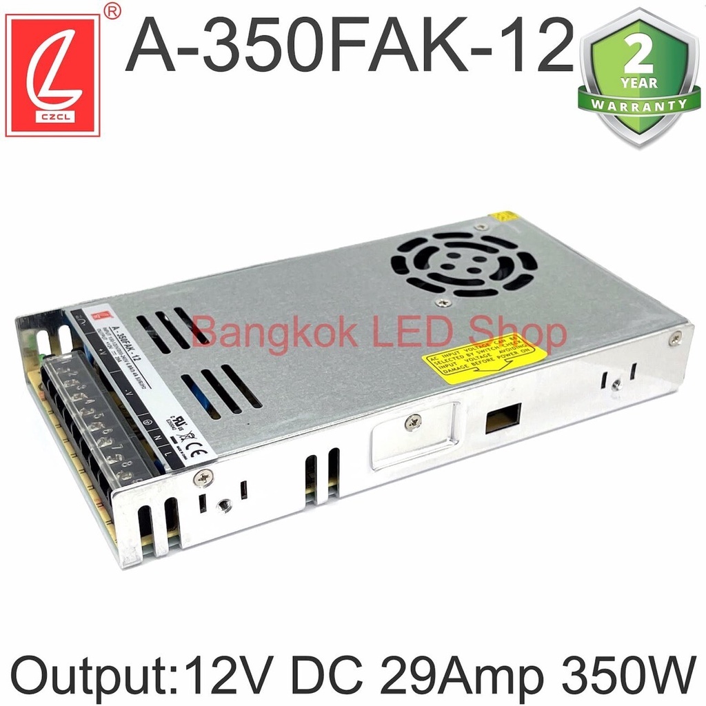 ภาพหน้าปกสินค้าA-350FAK-12 , A-350FAK-24  350W POWER SUPPLY สวิตซ์ชิ่งพาวเวอร์ซัพพลาย ยี่ห้อชงเหลียง หม้อแปลงสำหรับแอลอีดี รุ่นตะแกรง จากร้าน bangkokledshop บน Shopee