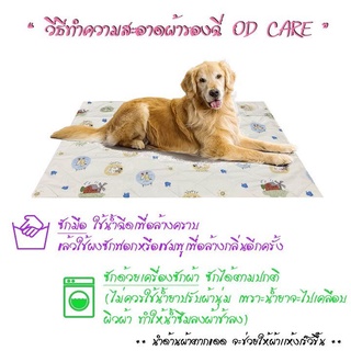 ภาพหน้าปกสินค้าผ้ารองฉี่แบบซักได้ แผ่นรองฉี่ OD CARE ซึมซับดี ลดกลิ่น ซักได้ แห้งไว ใช้งานได้นาน 2 ปี (คละลาย) ซึ่งคุณอาจชอบราคาและรีวิวของสินค้านี้