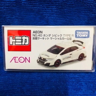 Tomica #40 HONDA CIVIC TYPE R กล่องAEON