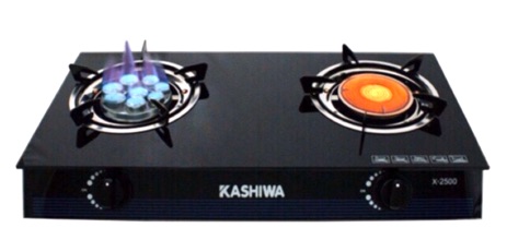 ภาพขนาดย่อของภาพหน้าปกสินค้าKASHIWA รุ่น X-2500 / X-2400 เตาแก๊ส 2 หัว เตาแก๊สหัวคู่ หน้ากระจก จากร้าน srs_complex บน Shopee ภาพที่ 1