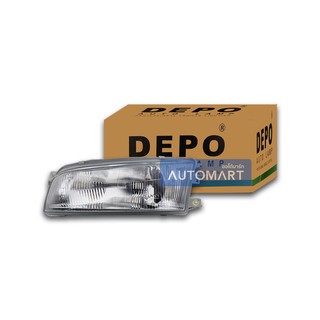 DEPO ไฟหน้า MITSUBISHI CK-2 ข้างซ้าย แบบไม่มีหลอด (1ชิ้น)