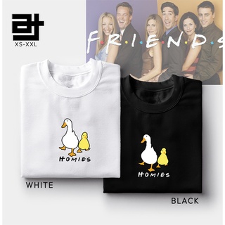เสื้อยืด Duck and Chick Homies Friends v7 Unisex Shirt for Men &amp; Women