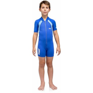 CRESSI BOYS SHORTY BLUE WETSUIT 1.5 mm สีฟ้า