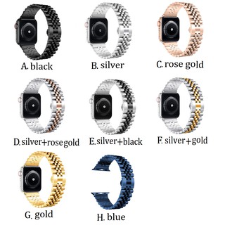 ภาพขนาดย่อของภาพหน้าปกสินค้าสาย Applewatch Premium สายนาฬิกา applewatch series 7 6 5 4 3 2Apple watch SE Stainless Steel apple watch Strap size 41มม 45มม 38มม.40มม 42มม.44มม. สาย applewatch 7 จากร้าน fortunetimes02.th บน Shopee