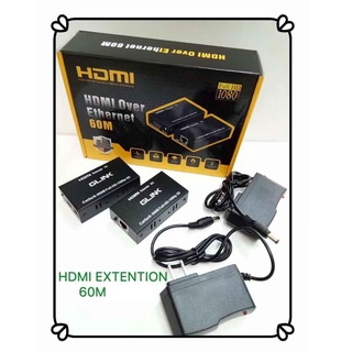 ส่งจากไทย GLINK HDMI Extention 60M HDMI Over Ethernet จีลิงค์ พร้อมส่ง