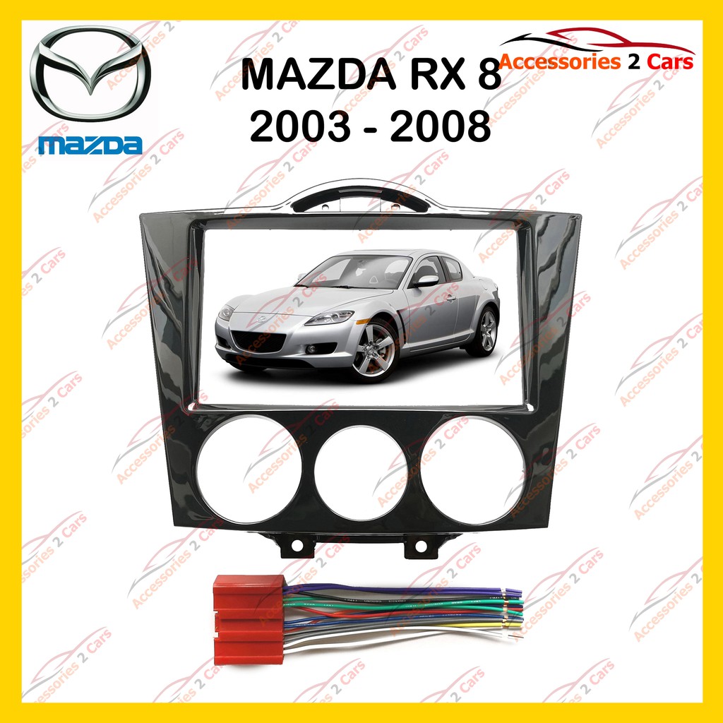 กรอบหน้าวิทยุmazda-rx8-ปี2004-สำหรับ-7นิ้ว-รหัสnv-ma-008