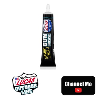 [Lucas Oil] Gun Grease 1oz จาระบีเฉพาะส่วน ติดทนนาน เหมาะสำหรับจุดเคลื่อนไหวที่ต้องการการหล่อลื่นแบบทน