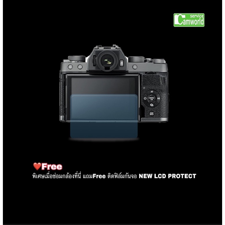 ซ่อมกล้อง-fujifilm-x-t100-fuji-xt100-camera-repair-เปลี่ยนจอ-lcd-replacement-ช่างฝีมือ-งานคุณภาพ-ซ่อมด่วน-มีประกัน