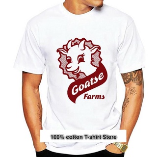 เสื้อยืดผ้าฝ้ายพิมพ์ลายขายดี ส่งเร็ว เสื้อยืดลําลอง ผ้าฝ้าย แขนสั้น พิมพ์ลาย Goatse Farms แฟชั่นสําหรับผู้ชาย