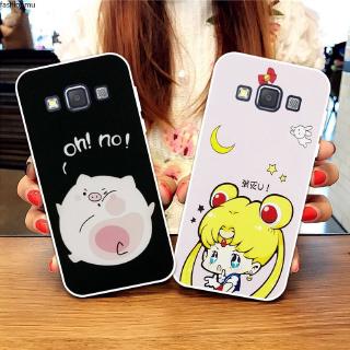 เคสโทรศัพท์ซิลิโคน แบบนิ่ม พิมพ์ลายการ์ตูน สำหรับ samsung A3  A5 A6 A7 A8 A9 star pro plus eE5 E7 2016 2017 2018