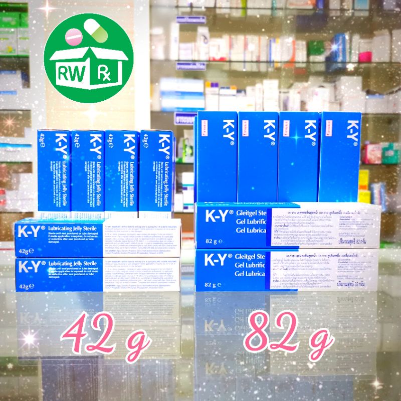 ภาพหน้าปกสินค้า**Exp.7/25**KY Gel Jelly เจลหล่อลื่นทางการแพทย์ 42g & 82g เค-วาย จากร้าน chonnakarn_somprasong บน Shopee