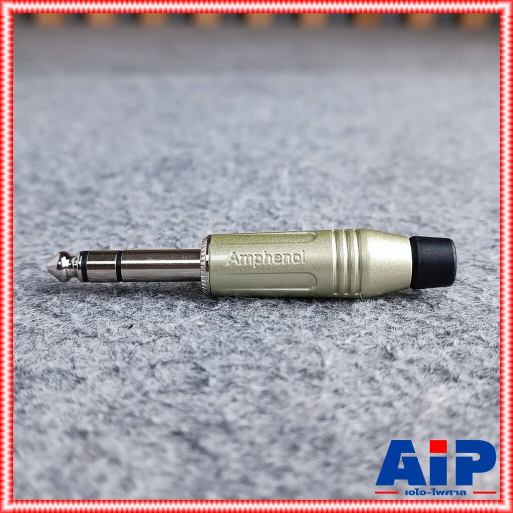 1ตัวโฟนไมค์ AMPHENOL ACPS-GN ปลั๊กไมค์ สเตอริโอ ปลั๊กไมค์ ST AMPHENOL P ...