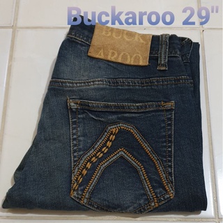 ยีนส์สภาพ 98% ยี่ห้อ buckaroo เอว 29 นิ้ว